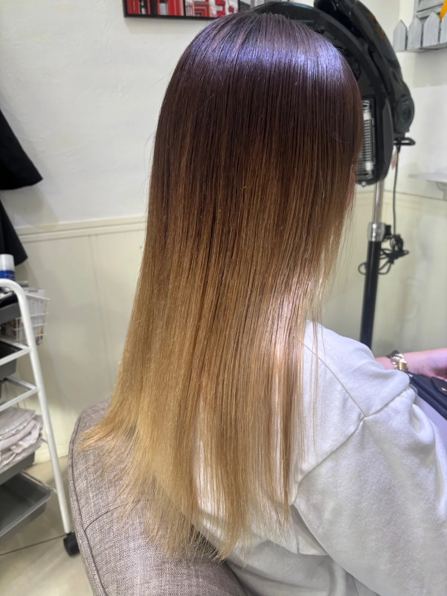 髪質改善✖️サンドベージュ